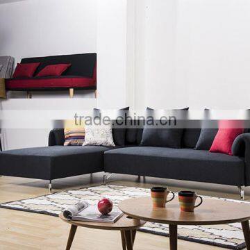 Living room modern fabric sofa set