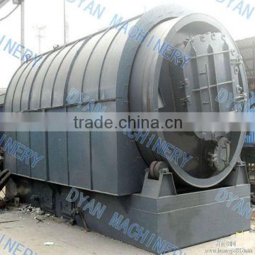 10 Tons Tyre Pyrolysis Plant For Tyre Oil