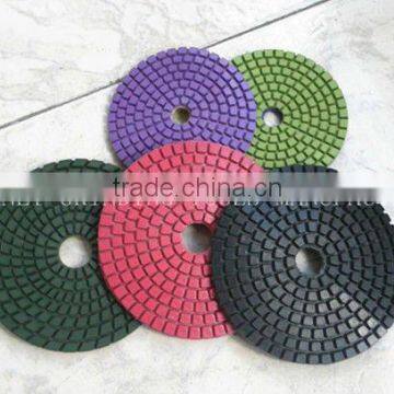 100mm marble glass polishing pads wet polishing pads