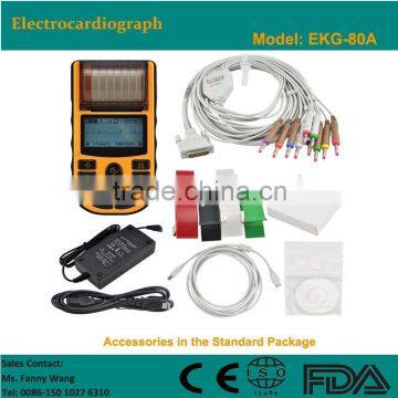 CE FDA Approved ECG Machine/ Electrocardiograph/Single Channel EKG Machine photo-3