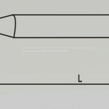 Tungsten carbide left drill bits for hole drilling