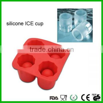 Food grade silicone ice ball custom ice cube tray ice cup