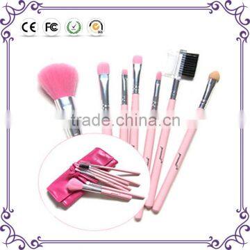 Fine 7pcs per Set Makeup Set Exquisite Cometic Makeup Set Synthetic Filber Hair Makeup Brush for Beginners