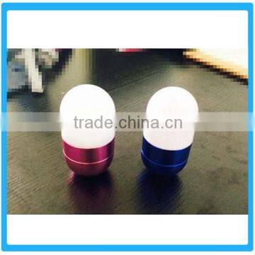 Yiwu Supplier Pill Shape Night Tumbler Vibrate LED Light,Mini Torch Flashlight,Creative Kids Gifts Lights