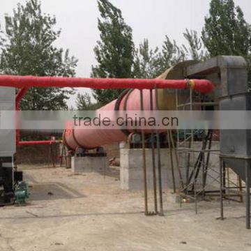 Oil heating rotary dryer, light oil burner heating drum dryers, heavy oil heating dryers