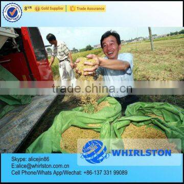 Whirlston exported to Phippines middle type rice paddy soybean harvest machine