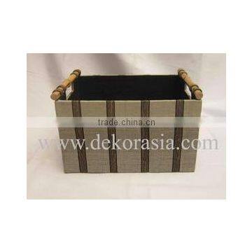 Natural Fiber Box