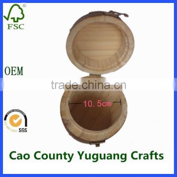 wood tea barrel small mini wooden barrel decoration