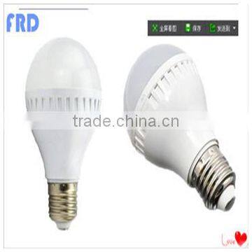 High light diffusion cover 85% light transmittance led ball bulb