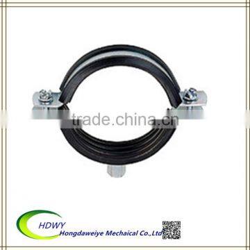 Heavy Duty Pipe Clamp With Rubber;Stainless Steel Pipe Clamp;pipe Clamps With Epdm Rubber Lining photo-2