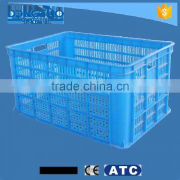 Customized plastic laundry basket, plastic supermarket basket, plastic market basket wholesale