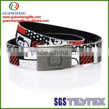 OEM cheap supplier men belts buckle,fabric fashion waist belt