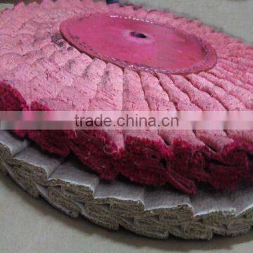 960mm treated corrugated cotton abrasive disc/pad