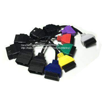 FIAT ECU Scan Adaptors OBD Diagnostic Cable Six Colors photo-2