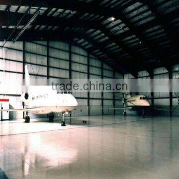 prefabricated steel airplane hangar made in china