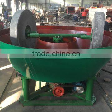 China wet pan mill for gold ore grinding, Double Wheel Dressing Gold Grinding Machine with CIQ