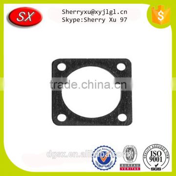 China factory custom high precision metal gasket with oval hole inside gasket