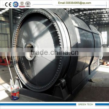 2014New Technology semi-Continuous Used Tyres Pyrolysis Device Recycling Machine