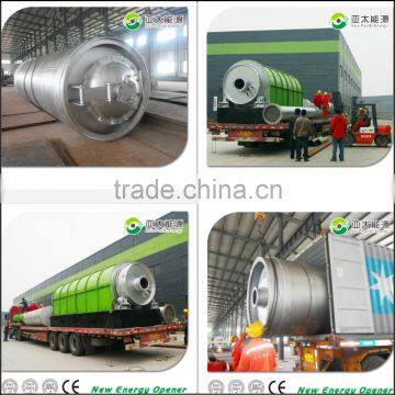 Customized Latest Technology Plastic Waste Recycling to Oil Machine