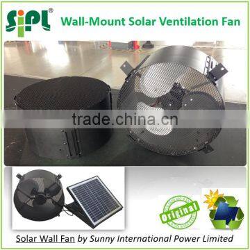 SUNNY FAN Solar Panel Powered DC Wall Mounted Gable Air Exhaust Factory Fan Turbo Ventilator for Fresh Air Ventilation photo-4