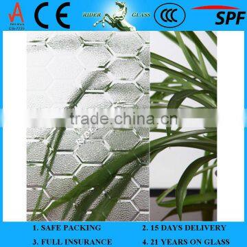 3-8mm Beehive Glass Pattern Glass Figure Glass