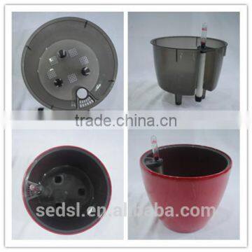 Small Decorative Plastic Plant Pots Indoor, Flower Pots photo-5