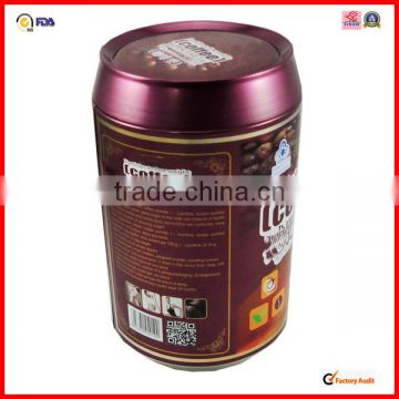 metal tin hot round chocolate candy boxes