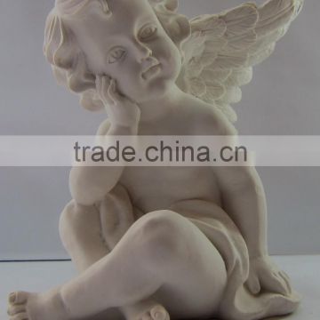 New arrival resin religious little angel statue