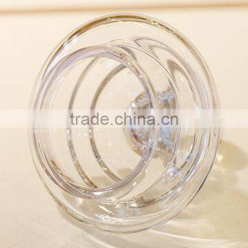 European Home Wedding Decoration Clear Glass Jars With Lid for Candy Food Terarium photo-3