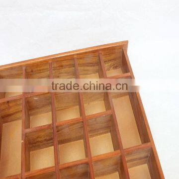 Wardrobe Soft Close Pull Out pine wooden Jewelry Drawer