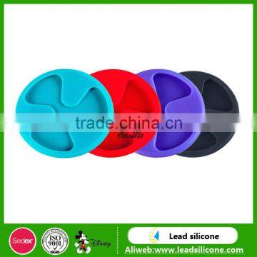 Colorful Food Garde Silicone Wine Glass Mat,Non-slip Silicone Wine Glass Coasters photo-5