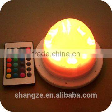 LED Rechargeable Battery Operated Wireless RGB Under Table Light photo-3