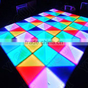 RGB Emitting Color and Warm White Color Temperature(CCT) led dance floor