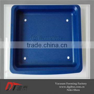 PVC hard plastics serving tray by vacuum forming