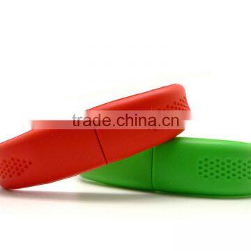 New Bracelet USB flash drive/soft silicone USB/1GB-64GB wristband USB flash drive