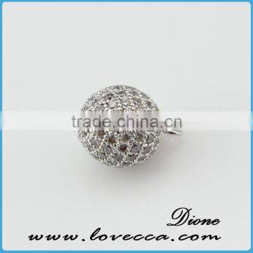 Latest Charm Design Mode of Copper Energy Pendant Wholesaler for Gold Plated Pendant Necklace in Mirco-pave Setting photo-6