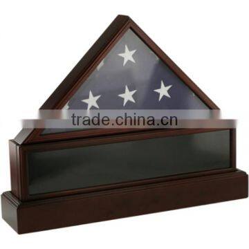 China funeral supply beauty wooden box for cremation