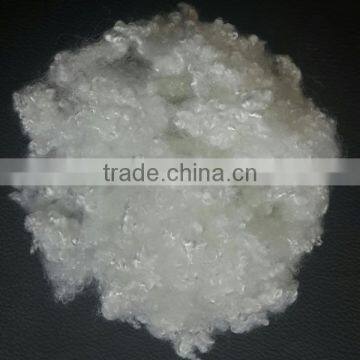 Hollow Conjugated Polyester Fiber 15D*51mm Siliconized Pattern Raw White for Filling photo-4