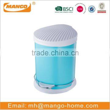 Shell Shape Stainless Steel Pedal Trash Can photo-3