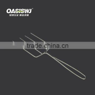 Wooden Handel Barbecue Holder /BBQ Tools/Grilled Fish Clip photo-5