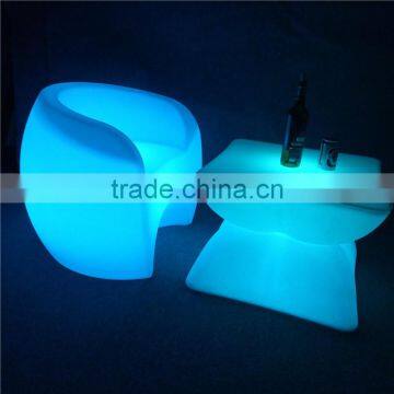 Best Selling Products 5050 RGB LED Glowing Bar Tables LED Poseur Table With 16 Changeable Colors 66*66*50cm photo-6