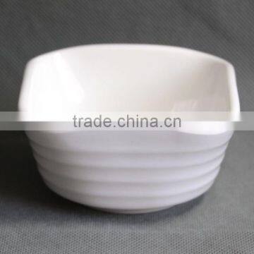 Square Melamine soup with lid