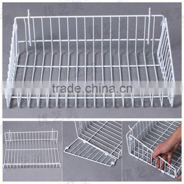 2016 Wholesale White Metal Storage Rack Shelf With Wheels photo-4