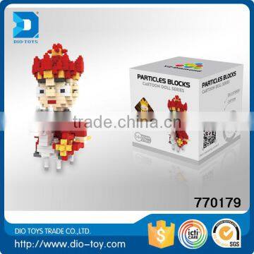 2016 new arrinals attention exercise building blocks brainwork DIY toys Romance of the Three Kingdoms figure blocks