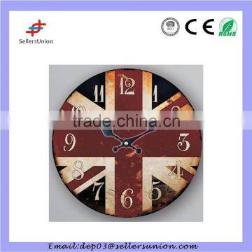 Wall Clock UK Flag Design