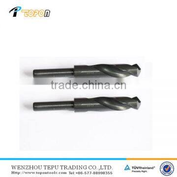 HSS black oxide reduced shank twist drill bit