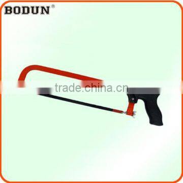 B5008 12" High Quality fixed type Hacksaw Frame with plastic handle