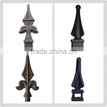 Ornamental Cast Iron Spear Point Finial for Decorative Fence photo-1