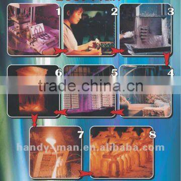 Stainless Steel and Steel Lost Wax Casting OEM