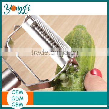 Peeler Knife - Multifunctional Fruits and Vegetable Stainless Steel Peeler